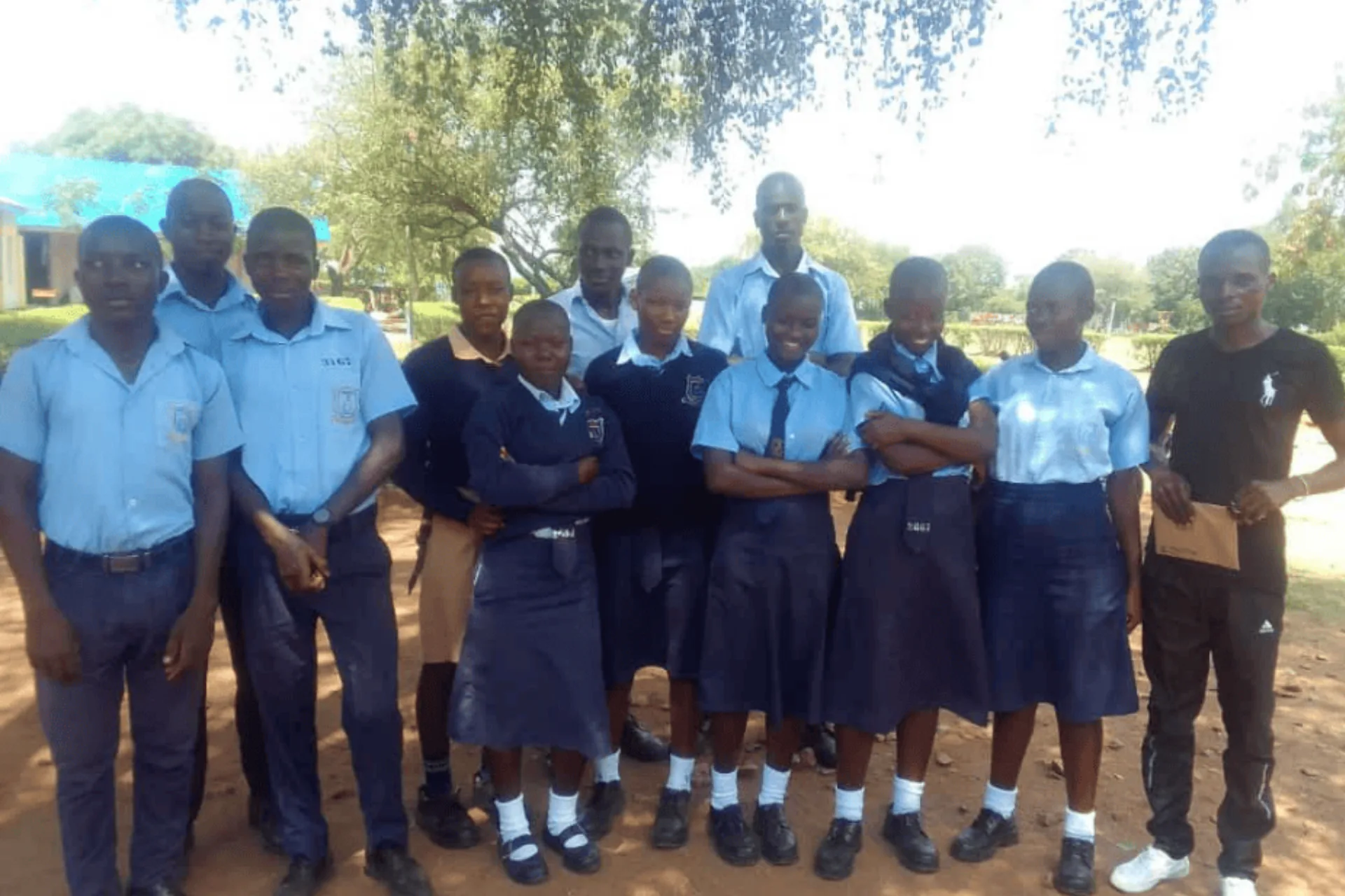 NYM project case management session with vulnerable children in Homa Bay